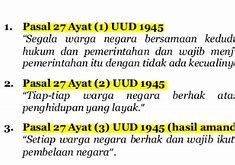 Pasal 33 Ayat 1 2 Dan 3 Bunyinya Apa